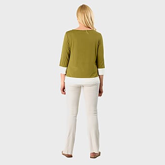 https://tjcuk.sirv.com/Products/80/9/8094299/Hem-Cuff-Color-Block-Top-Size-12-to-14-Olive-Ivory_8094299_3.jpg?w=342&h=342