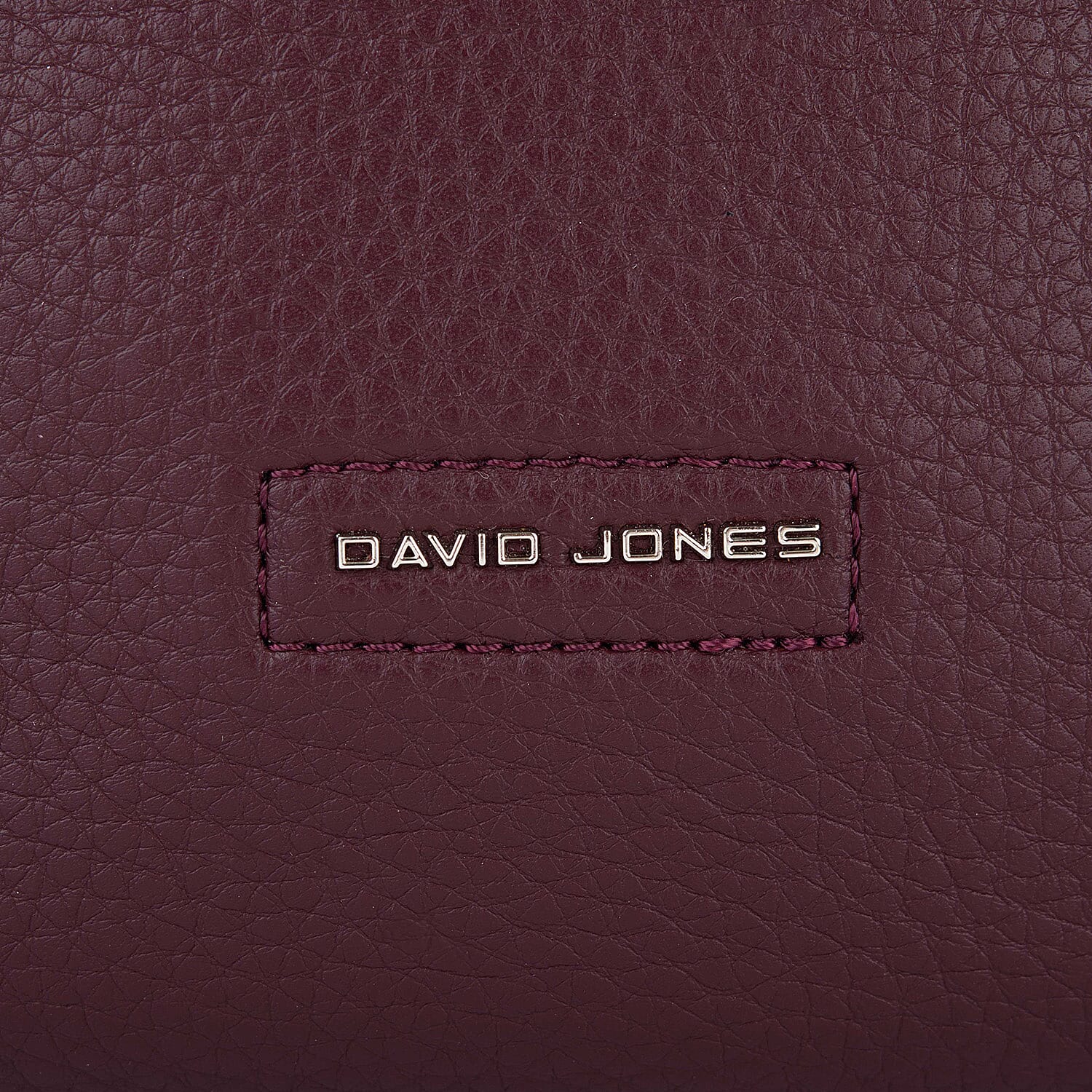 David Jones Unisex Crossbody Bag - Designed in Paris (Size - One Size) - Bordeaux