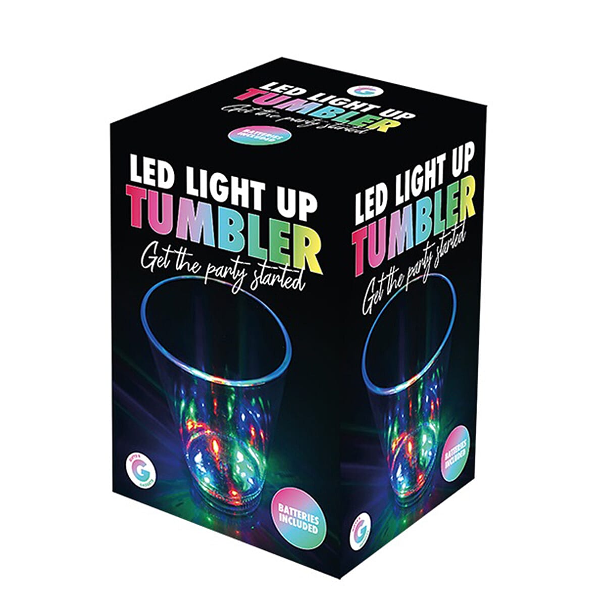LED Light Up Drinks Tumbler - Multi Colour