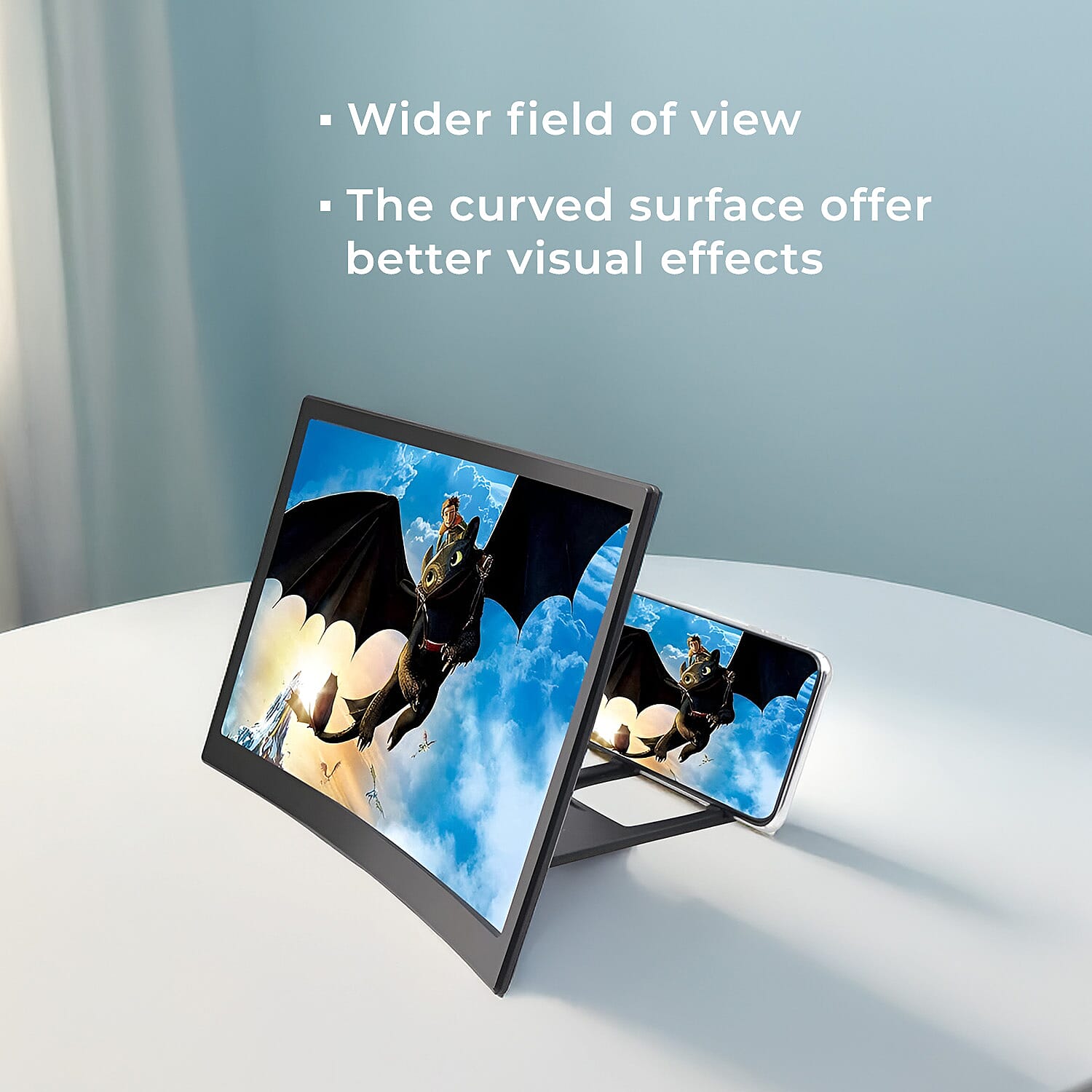 Phone Screen Magnifier - Black