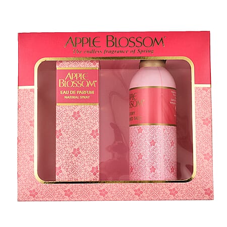 Apple Blossom Gift Set with (EDP) Perfume 100ml and Luxury Talc 100g
