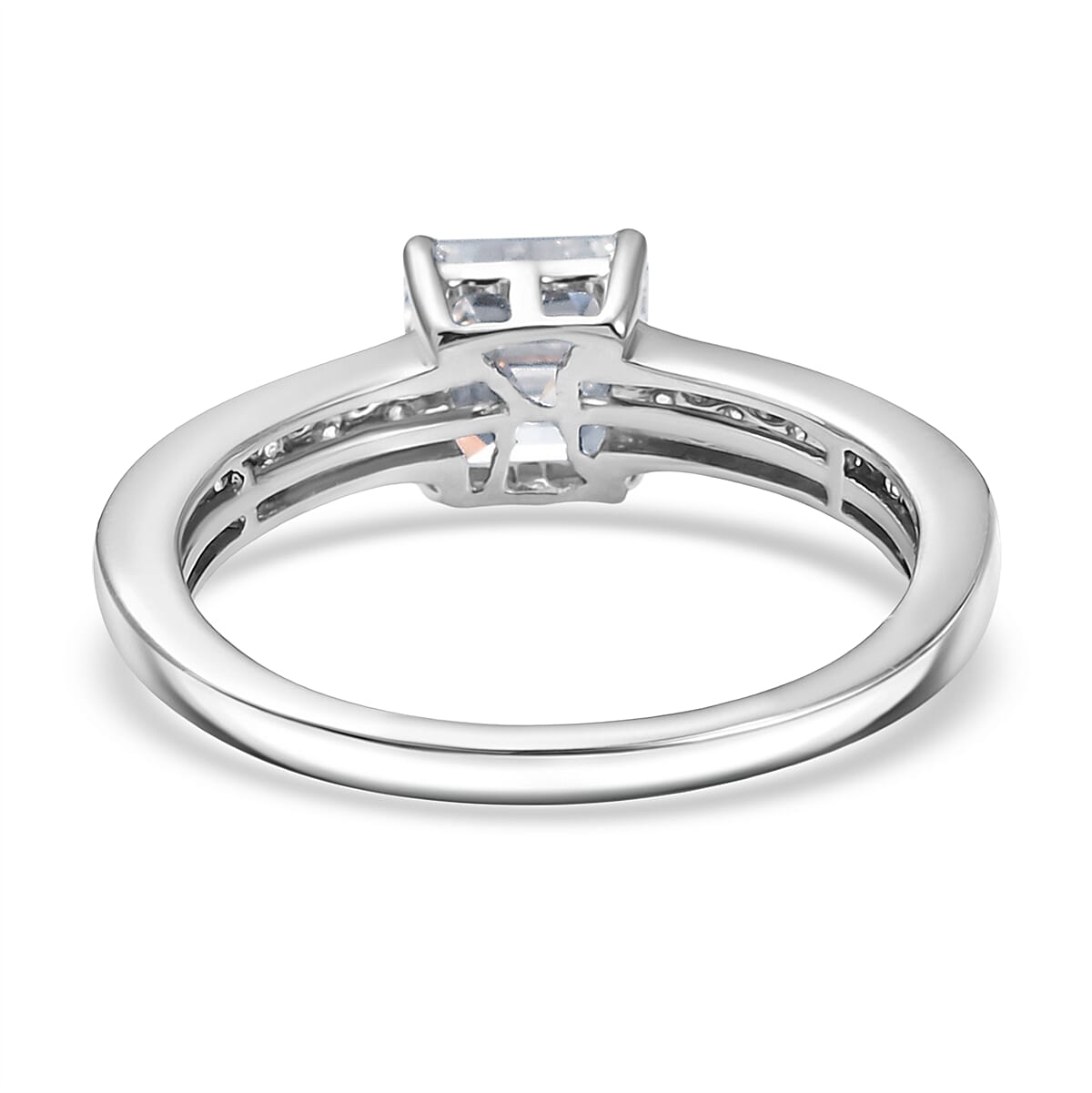 Luxuriant Diamond 950 Platinum IGI Certified Asscher Cut VS-EF Lab Grown Diamond Ring 2.00 Ct. Luxuriant Diamond 950 Platinum IGI Certified Asscher Cut VS-EF Lab Grown Diamond Ring 2.00 Ct.