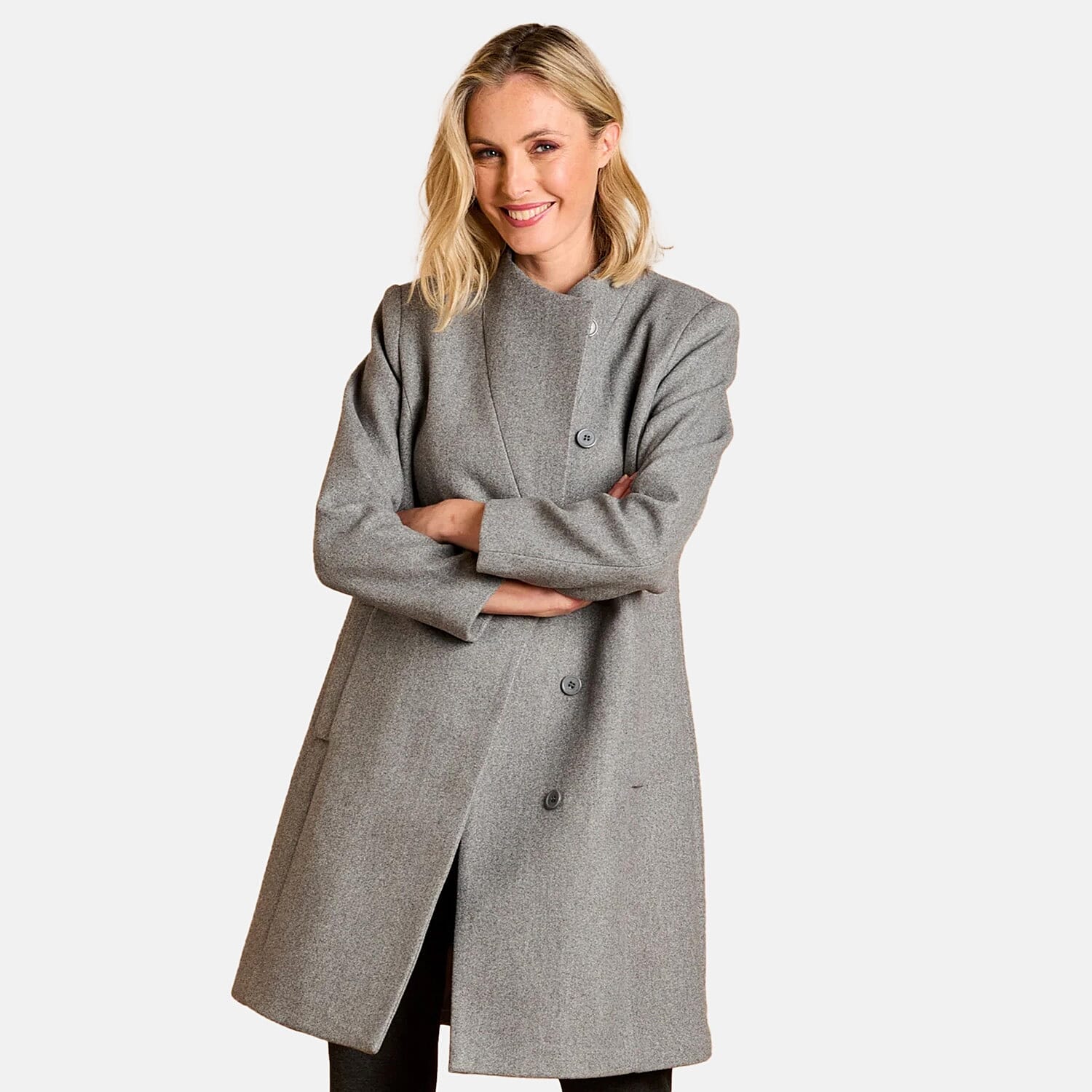 Emreco Smart Wrap Mid-Length Coat