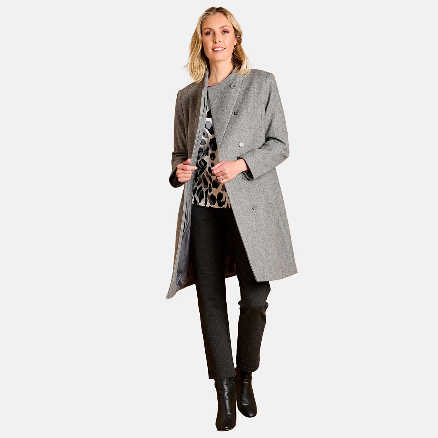 Emreco Smart Wrap Mid-Length Coat