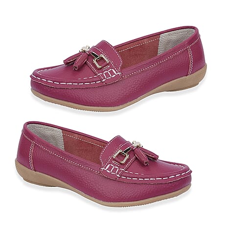 Jo & Joe Ladies Shoe (Size - 4) - Fuchsia