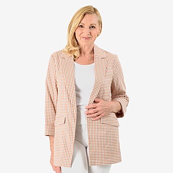 https://tjcuk.sirv.com/Products/80/9/8096274/Brand-New-Women-Front-Open-3-4-Sleeve-Checkered-Blazer-Size-8-Orange-B_8096274.jpg?w=342&h=342