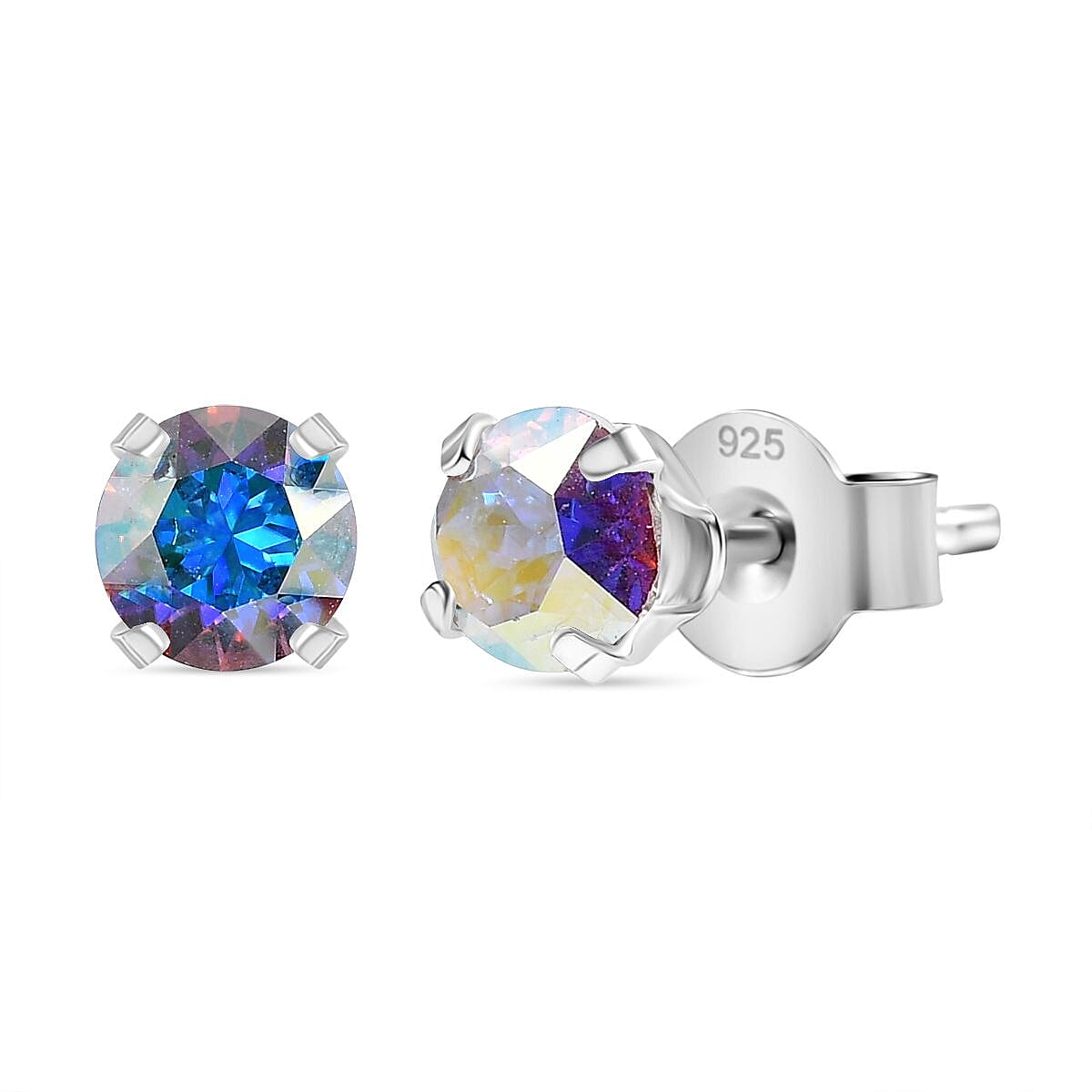 Biggest Close Out Deal- AB Swarovski Crystal Stud in Sterling Silver