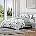 Boutique Bedding Collection - Lightweight Leaf Design Comforter With 2 Pillowcases (Size Double)