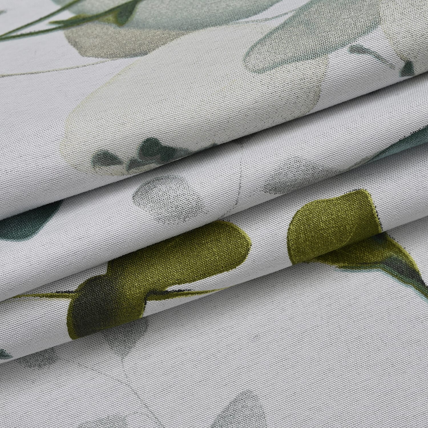 Boutique Bedding Collection - Lightweight Leaf Design Comforter With 2 Pillowcases (Size Double)