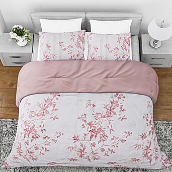 https://tjcuk.sirv.com/Products/80/9/8096757/Homesmart-Flower-Comforter-and-Duvet-Size-200x1-cm-Pink-White_8096757_3.jpg?w=342&h=342