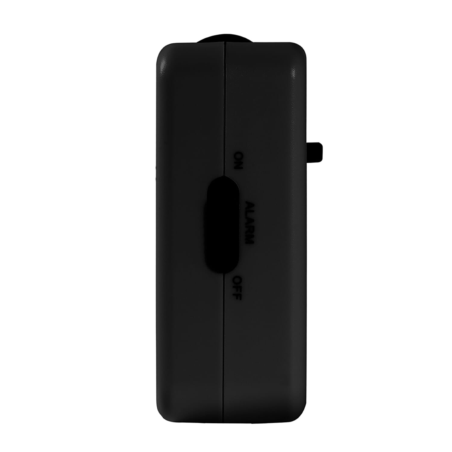 Precision Radio Controlled Alarm Clock - Analog Display with Snooze & Light (AA Battery Not Incl.) - Black