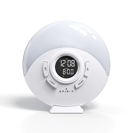 Spirit LED Alarm Clock with 7 Colors Changing & Snooze