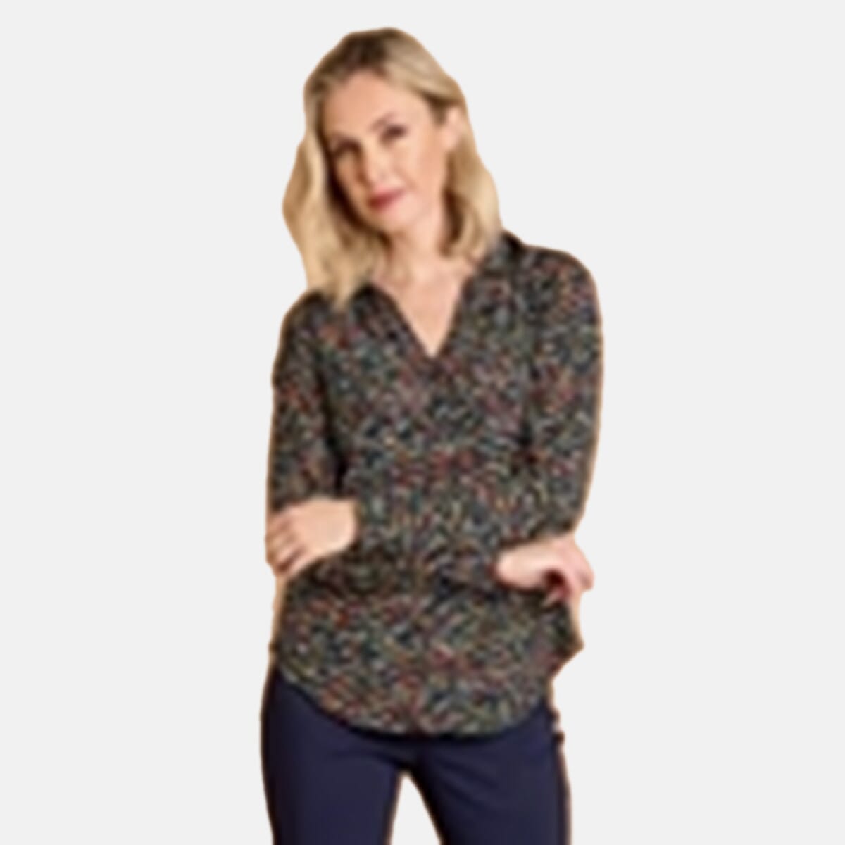 Emreco 3/4 Sleeve Classic Blouse 