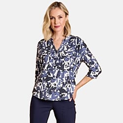 Emreco 3/4 Sleeve Classic Blouse 