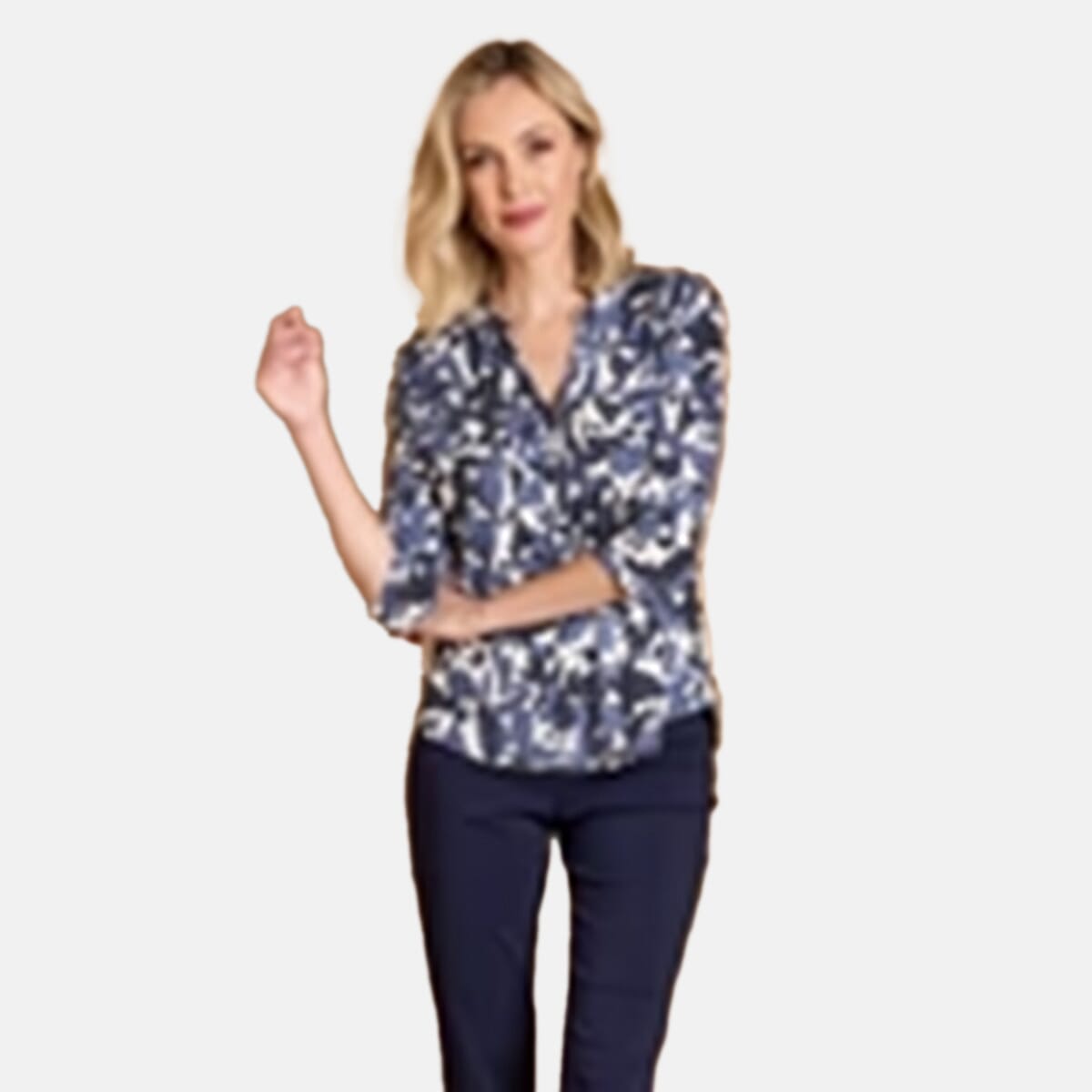 Emreco 3/4 Sleeve Classic Blouse 