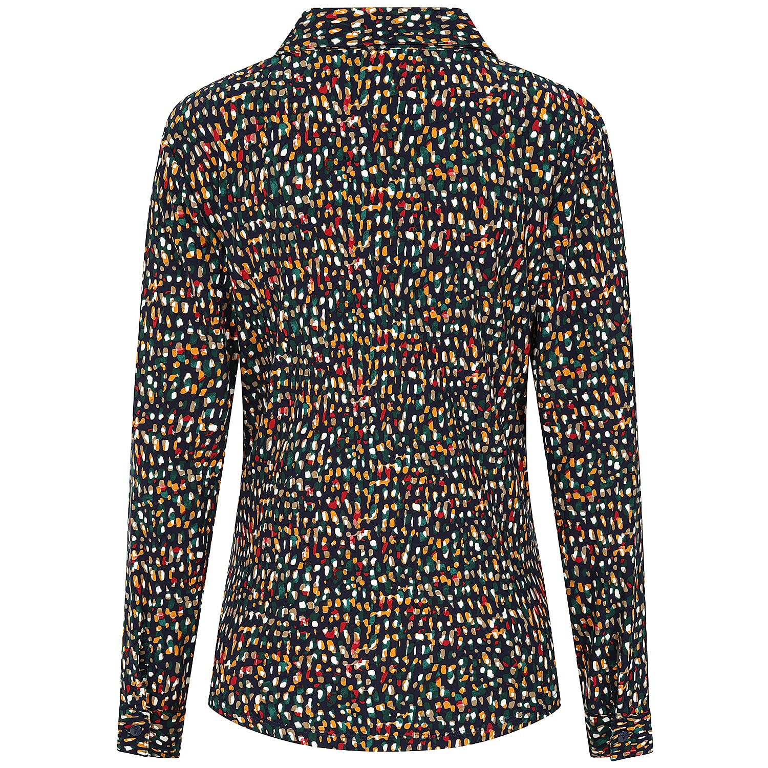 Emreco Mandarin Collar Blouse 