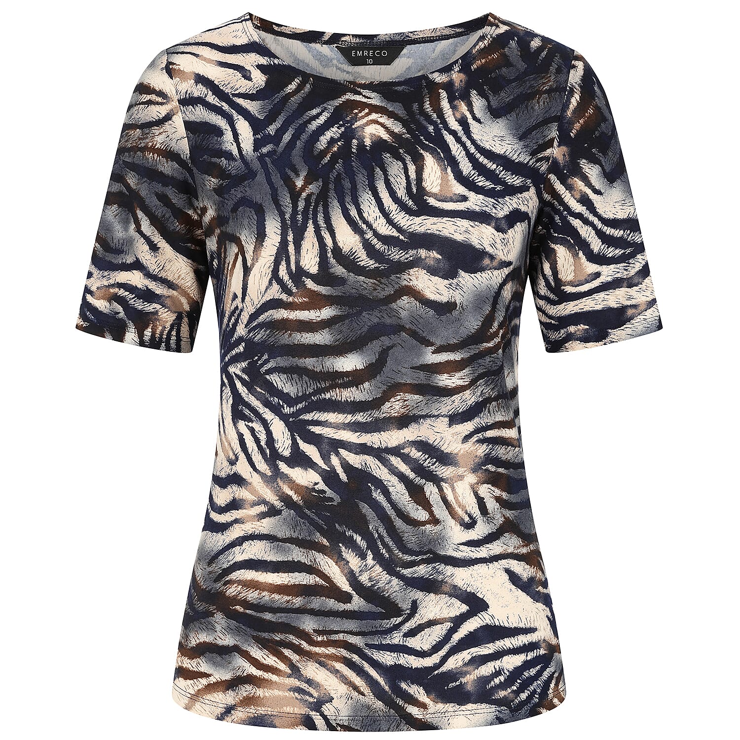 Emreco Printed Tee Top