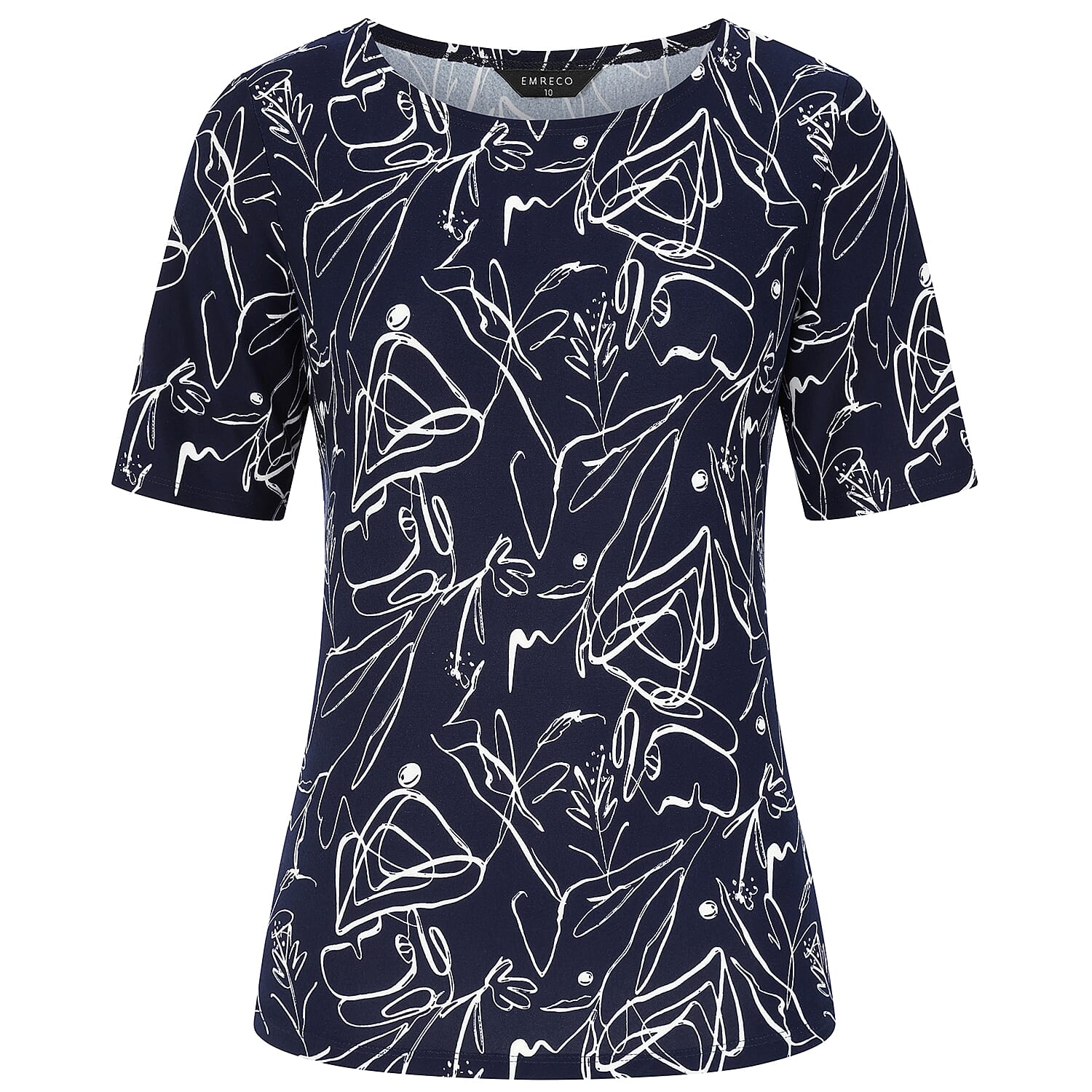 Emreco Printed Tee Top