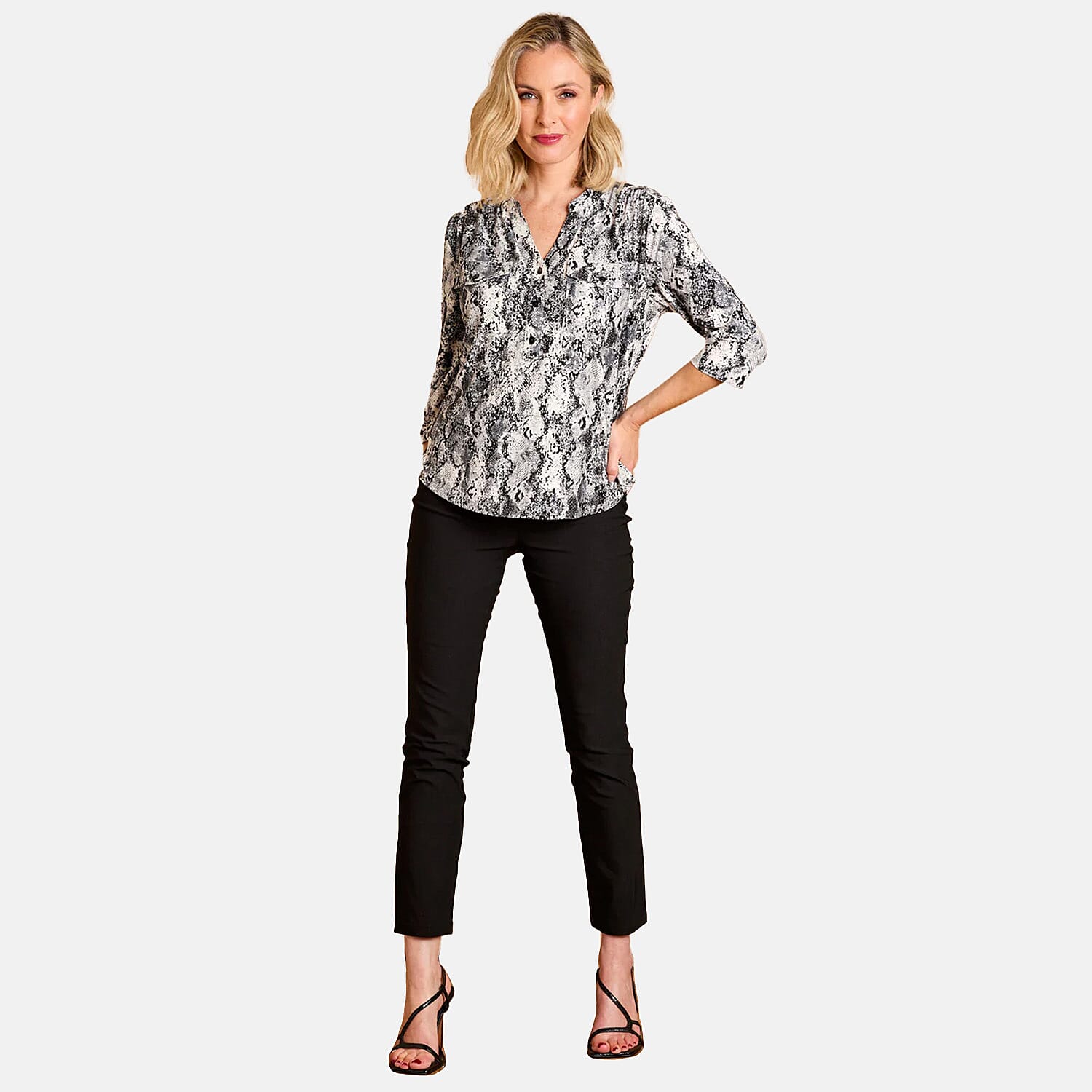 Fleece Lined Pull On Bengaline Trouser