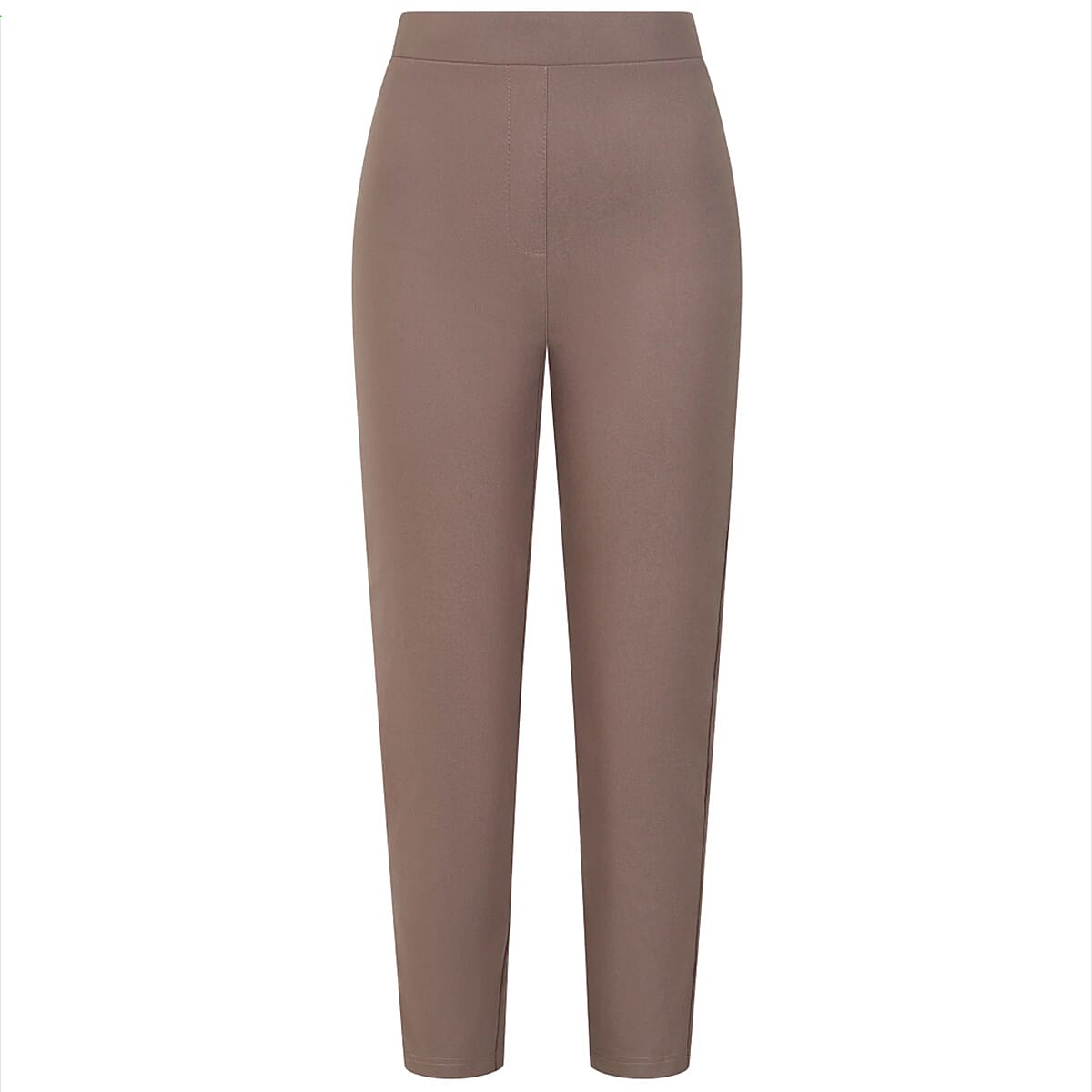 Emreco Fleece Lined Pull On Bengaline Trouser (Size 12) - Stone