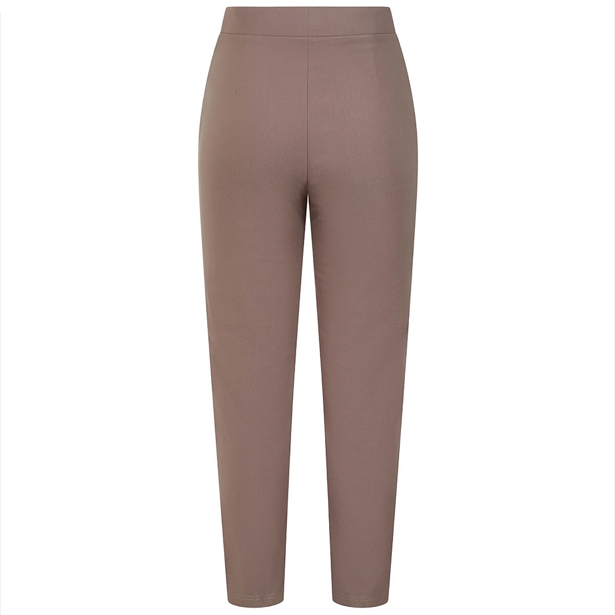 Emreco Fleece Lined Pull On Bengaline Trouser (Size 12) - Stone