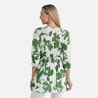 https://tjcuk.sirv.com/Products/80/9/8098195/Tamsy-Patterned-Top-Size-One-Size-Green-Green_8098195_1.jpg?w=342&h=342