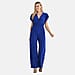 Tamsy Smocked Waist Stretch Jersey Jumpsuit