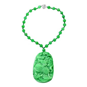 https://tjcuk.sirv.com/Products/80/9/8098737/Dyed-Green-Jade-Necklace-Size-18-in-Rhodium-OverlaySterling-Silver-Sil_8098737.jpg?w=342&h=342