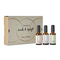 Douvall's Room Fragrance Gift Set with (Incl. Lemon and Basil Shower Spray 50ml, Vanilla, Coconut and Black Pepper Room Spray 50ml, Mandarin and Lemon Toilet Spray 50ml)