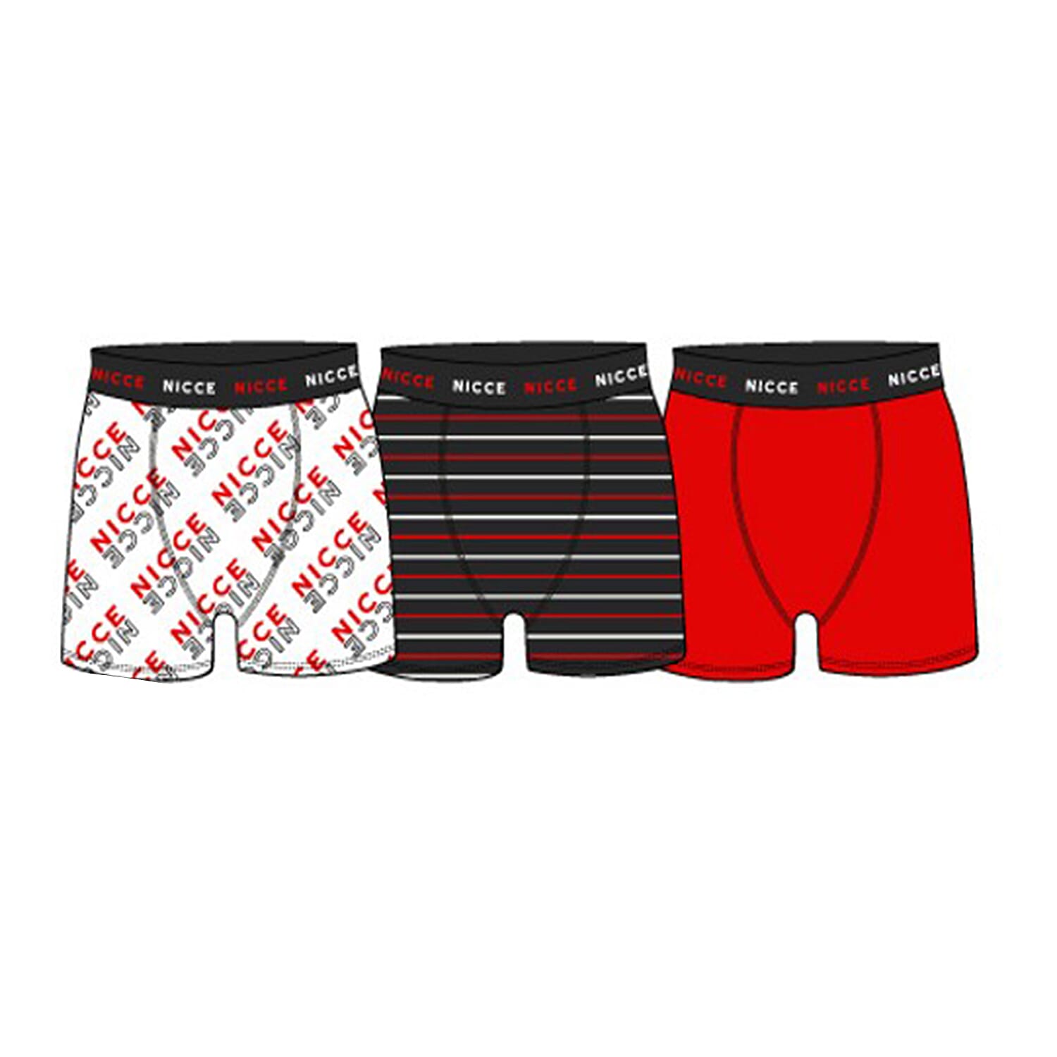 Pack of 3 Mens Digman Cotton Boxers