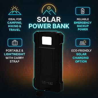 https://tjcuk.sirv.com/Products/80/9/8099134/Solar-Power-Bank-10000mAh-with-2-1A-Output-3-Light-Modes-2-USB-Ports-B_8099134_1.jpg?w=342&h=342