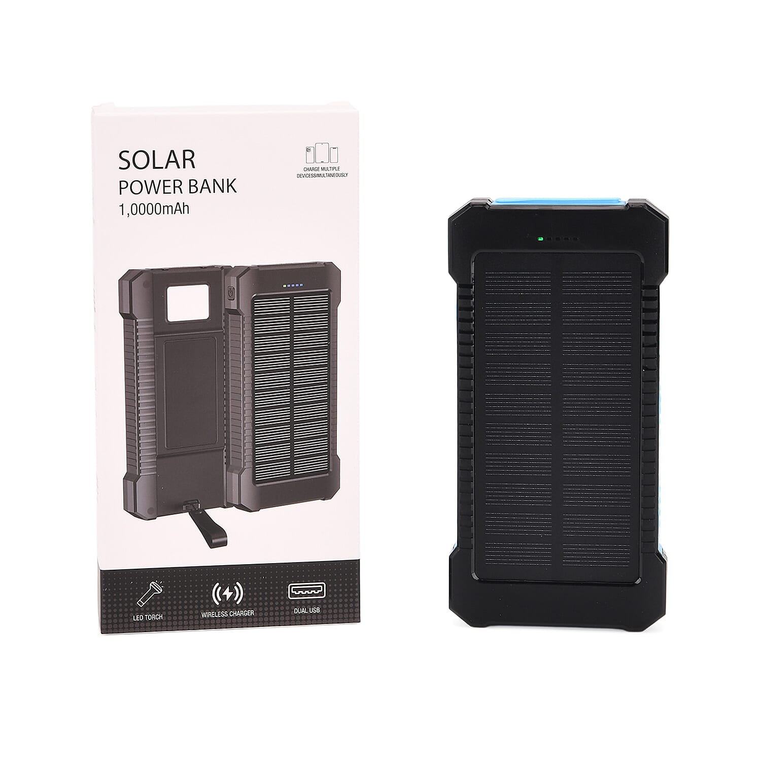 Power Bank 10000mAh with 2.1A Output - Blue