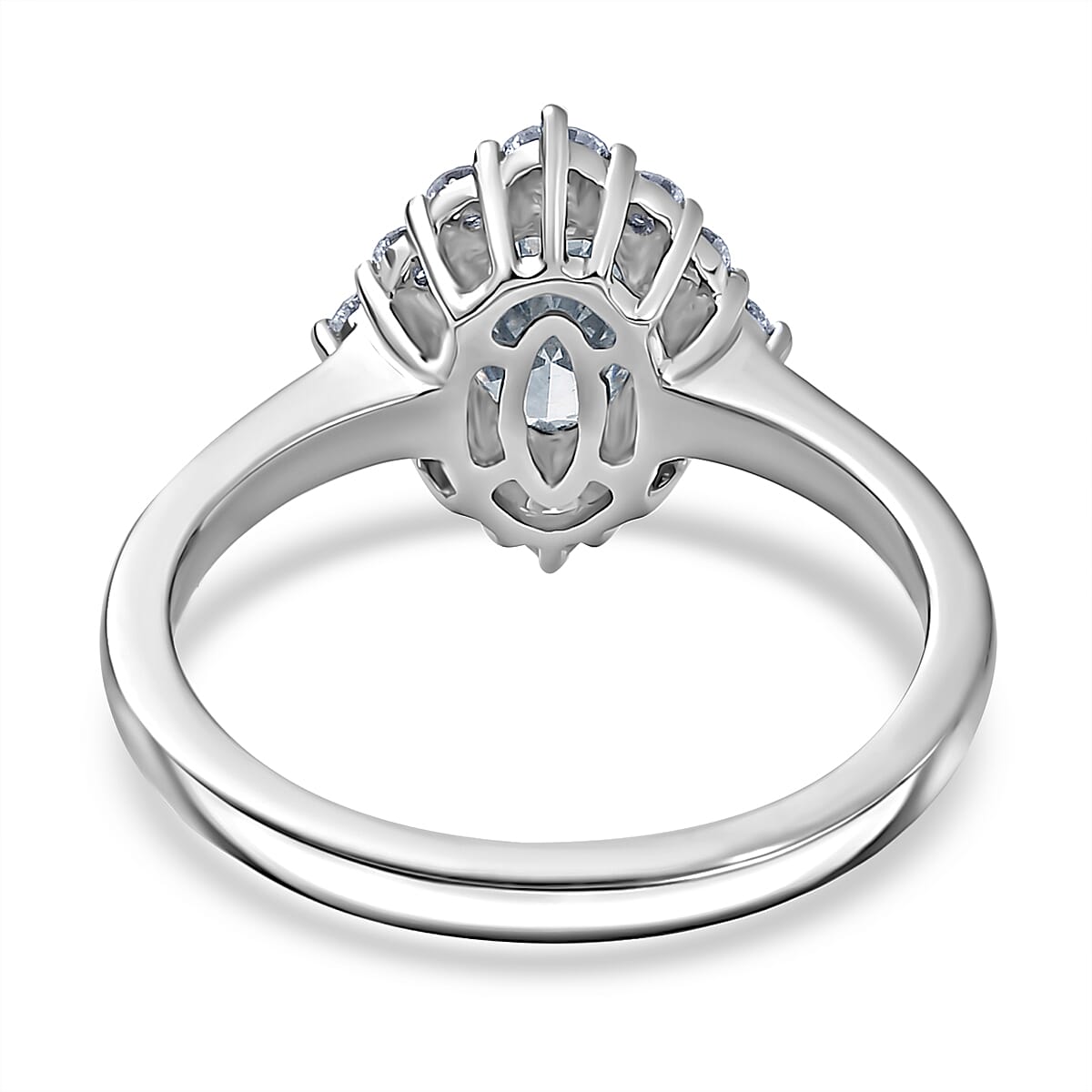 Luxuriant 950 Platinum IGI Certified Lab Grown Diamond (VS-EF) Ring 1.50 Ct.