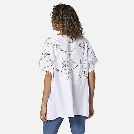 IW Woven Top (Size - 16) - White