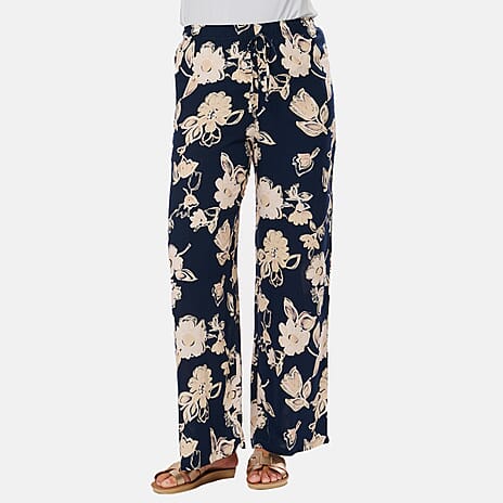 Woven Jean and Pant-Trouser (Size - 12) - Navy