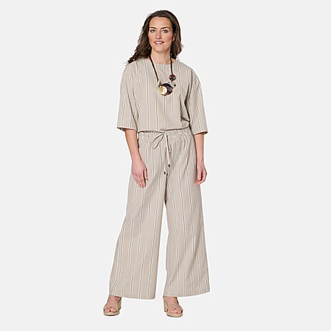 Woven Jean and Pant-Trouser (Size - 16) - Stone