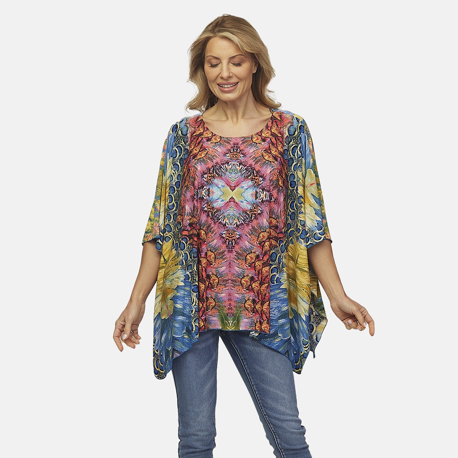 Woven Top (Size - One Size) - Multi Color