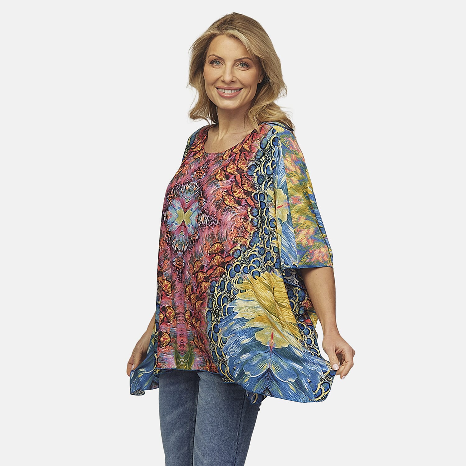 Woven Top (Size - One Size) - Multi Color