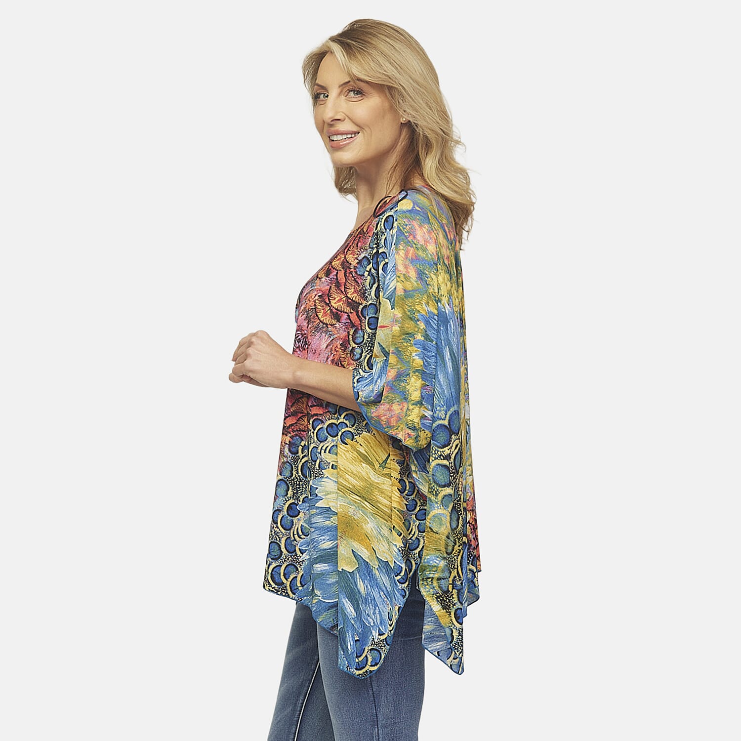 Woven Top (Size - One Size) - Multi Color