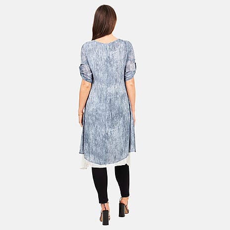 Woven Midi (Size - 18) - Denim