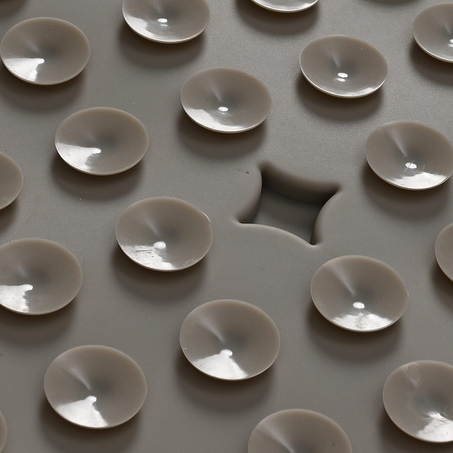 Set of 2 Food-Grade Silicone Licking Mats for Dogs - Blue & Grey