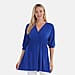 Tamsy Smocked Waist V-Neck Top