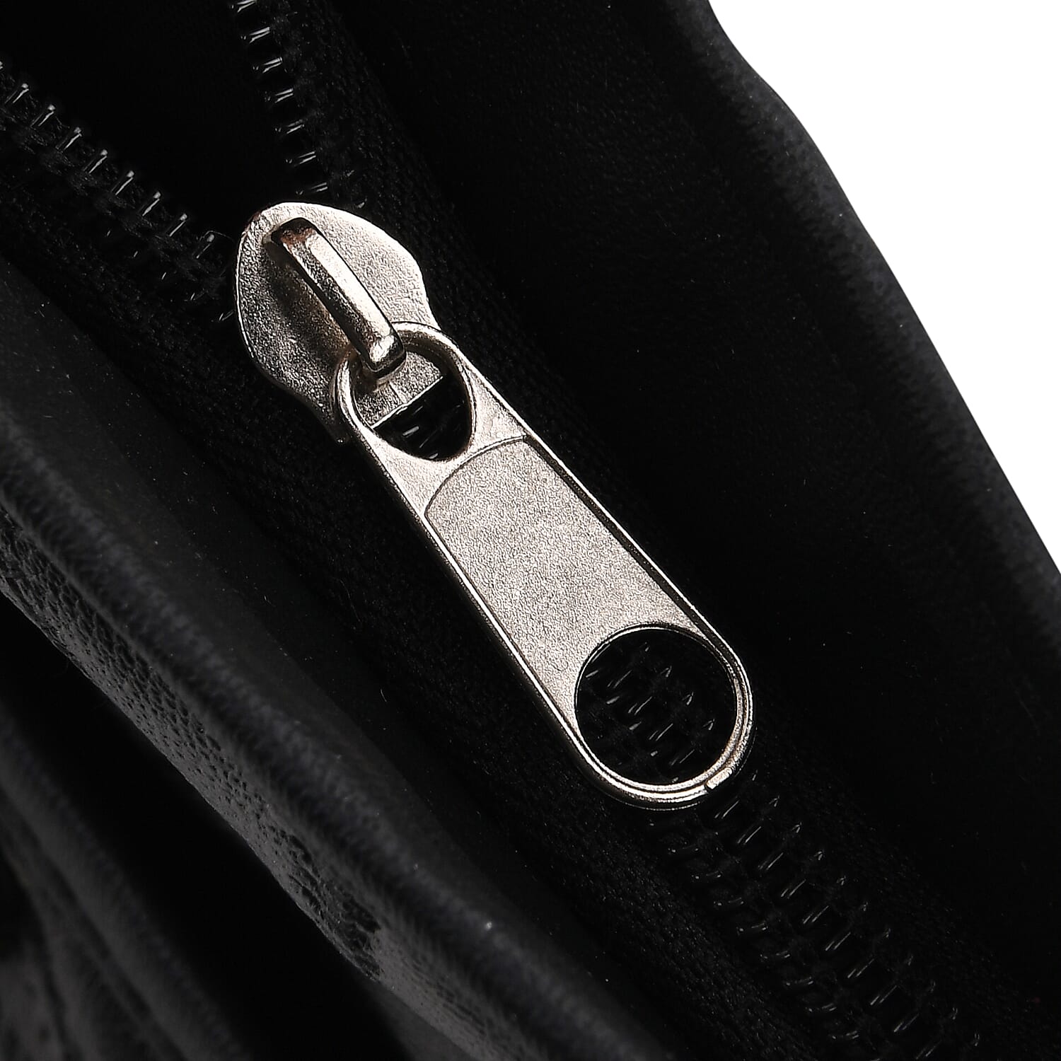 Styled By Patchwork Crossbody Bag with Adjustable Shoulder Strap - Black