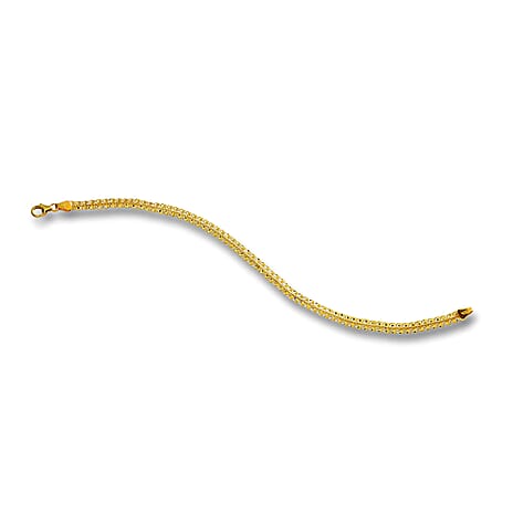 Maestro Collection - 9K Yellow Gold Bracelet (Size - 7.5) with Lobster Clasp