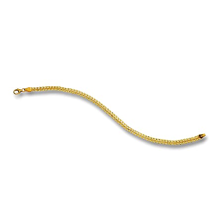 TJC 19th Birthday Deal Maestro Collection - 9K Yellow Gold Bracelet (Size - 7.5) with Lobster Clasp TJC 19th Birthday Deal Maestro Collection - 9K Yellow Gold Bracelet (Size - 7.5) with Lobster Clasp