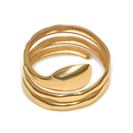 GOLD SMACKDOWN BIGGEST FIND- Designer Closeout -  Premium  SERPENT Design 9k Yellow Gold Ring- Limited Edition