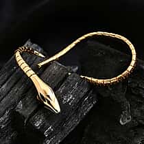 Royal Bali Collection - 9K Yellow Gold Snake Bracelet (Size - 8)