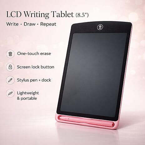 LCD Writing & Drawing Tablet with Stylus Pen (8.5 inch)