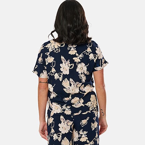 IW Woven Top (Size - 20) - Navy