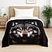 Homesmart Digital Leopard Print Flannel Cozy Throw (200x150 cm) -  Yellow